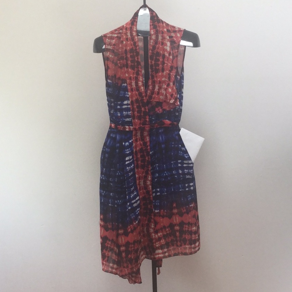 BCBG tie dyed dress